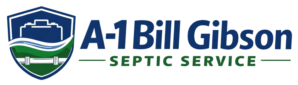 A1 Bill Gibson Septic Service Logo