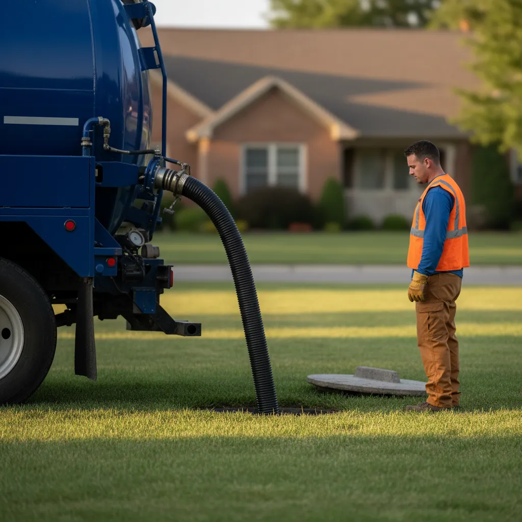 cesspool pumping cleaning square