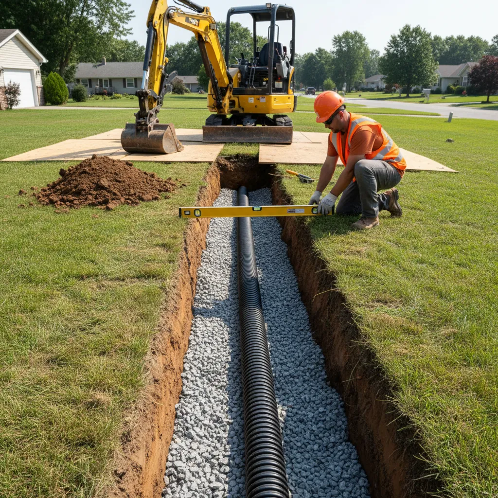 drain field repair restoration square
