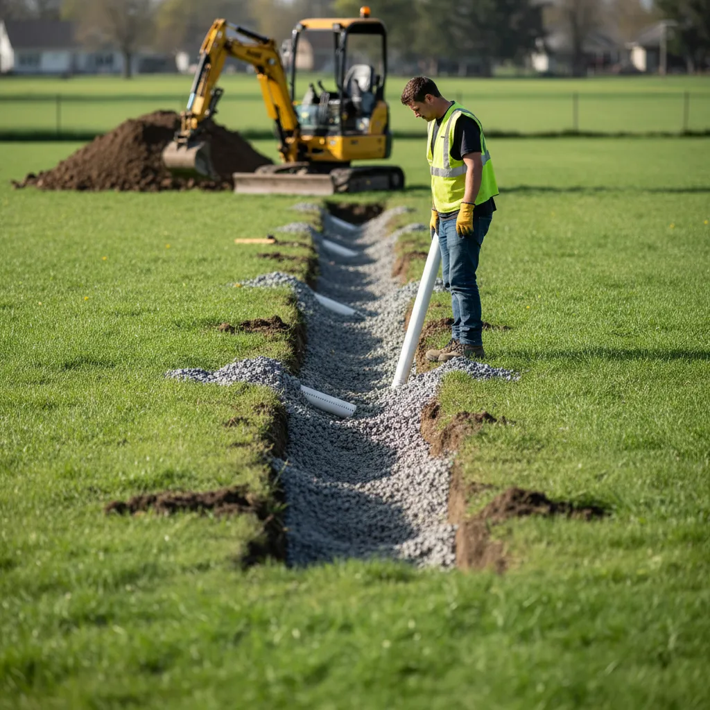 drain field services square