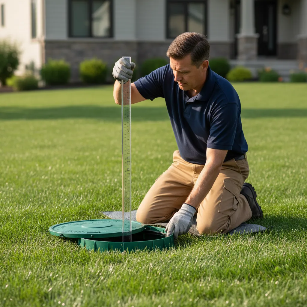 real estate septic inspection square